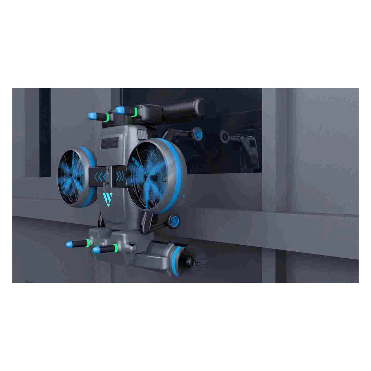 High-Rise Facade Cleaning Robot